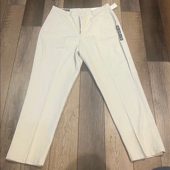 Lands' End Pants - NEW Lands' End Women's Petite Cotton Chino Natural Fit 12p